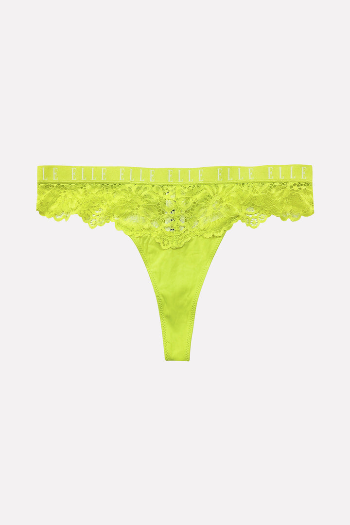 Women's Elegant Soft Stretch Floral Lace Comfortable Sexy Lace Thong Panty