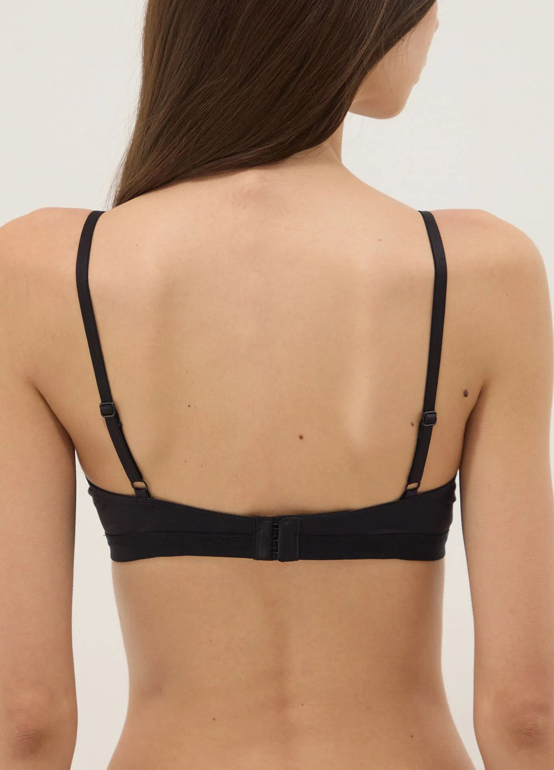 Womens Soft Stretch Fabric Adjustable Straps Triangle Bra