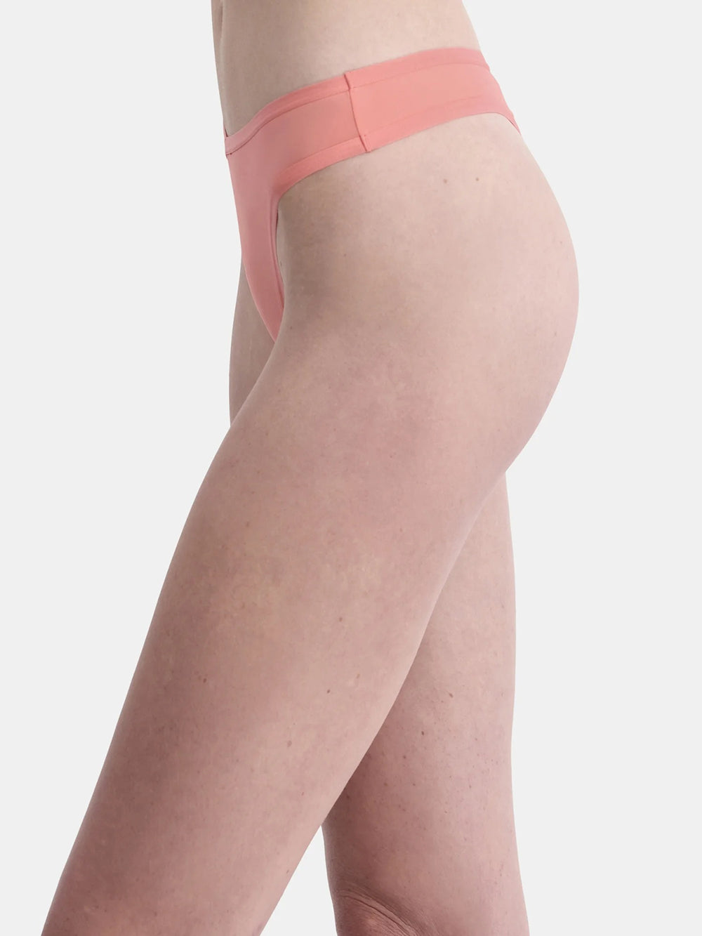 Pack of 4 Womens Micro Minimal Coverage Tag-Free Thong Panty