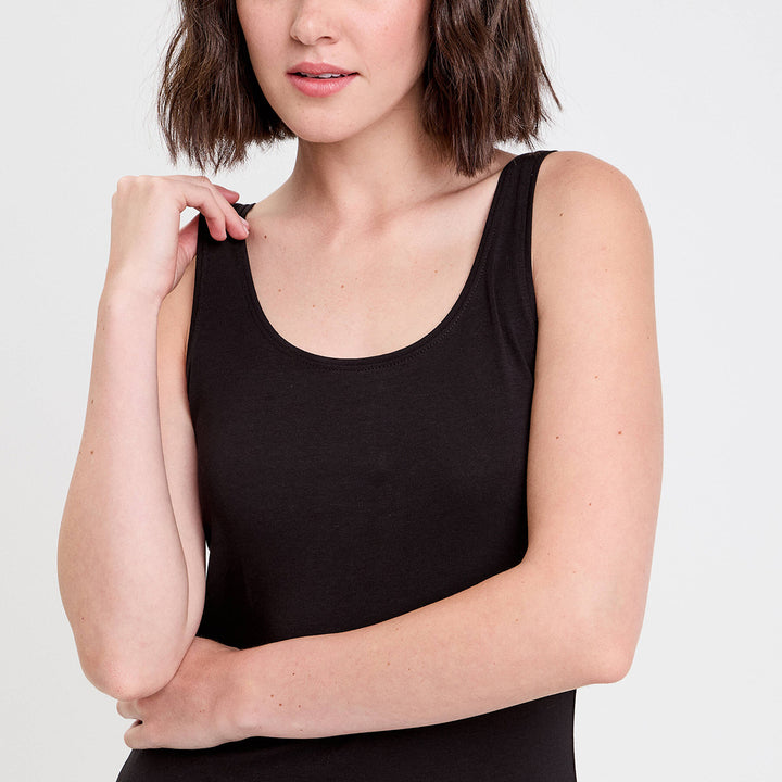 Women’s  Cotton Wide Strap Tank Top