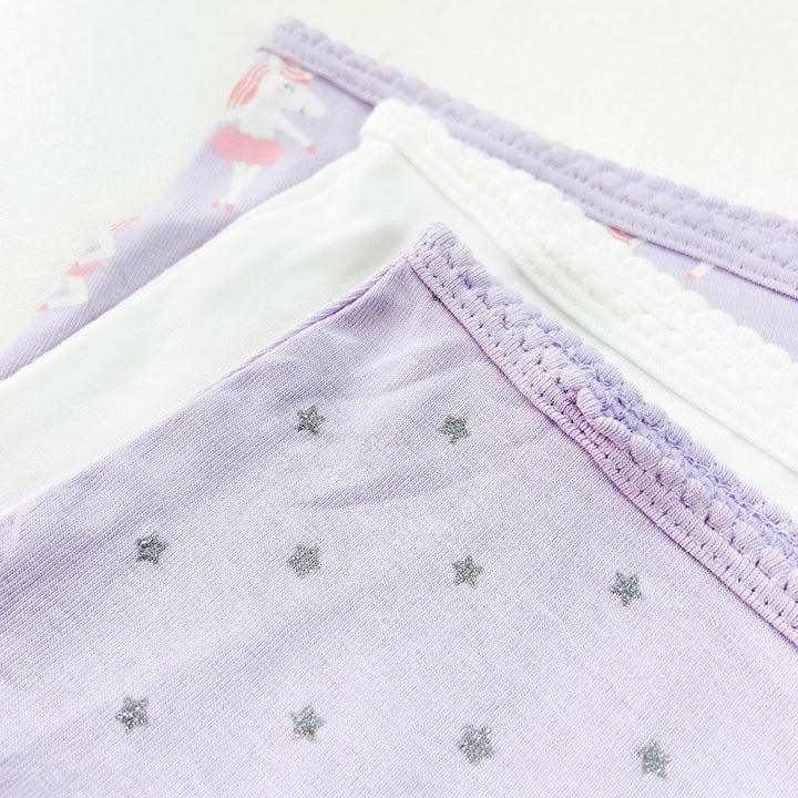 Pack of 3 Girls Premium Soft Cotton Boyshort Panties