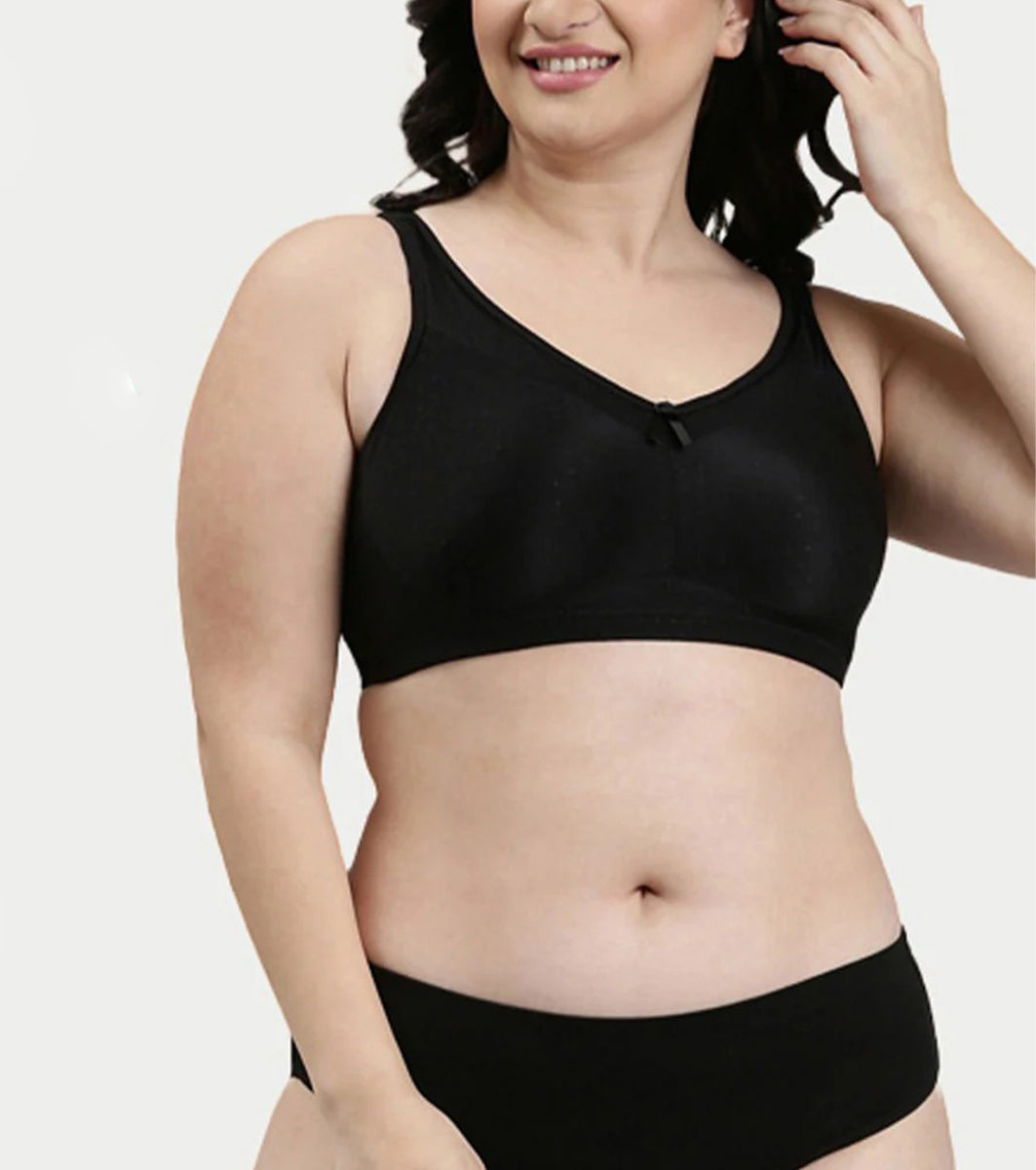 Womens Full Coverage Non Padded Soft Bra
