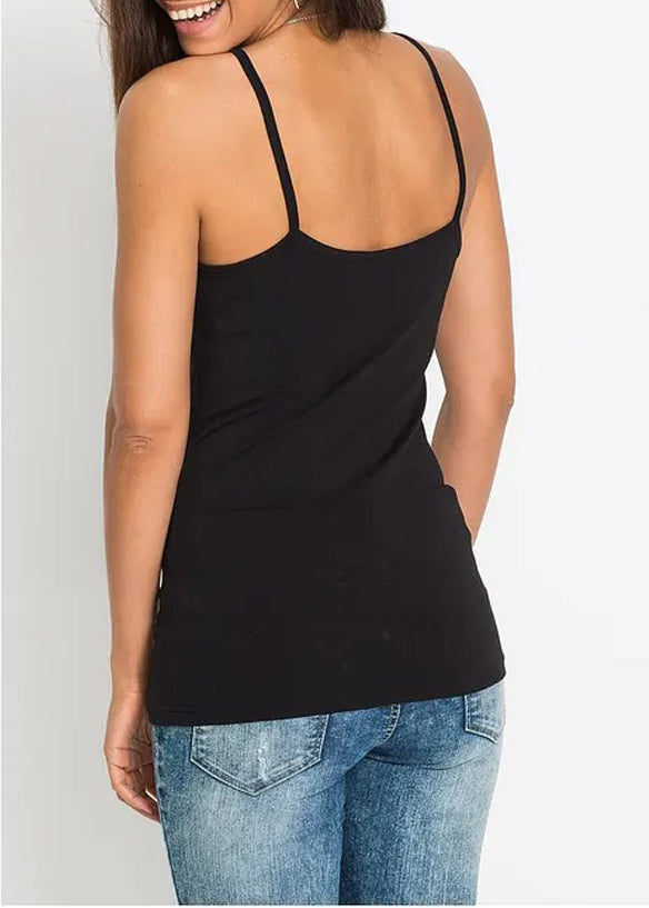 Ladies Classic Sleeveless Cotton Tank Top