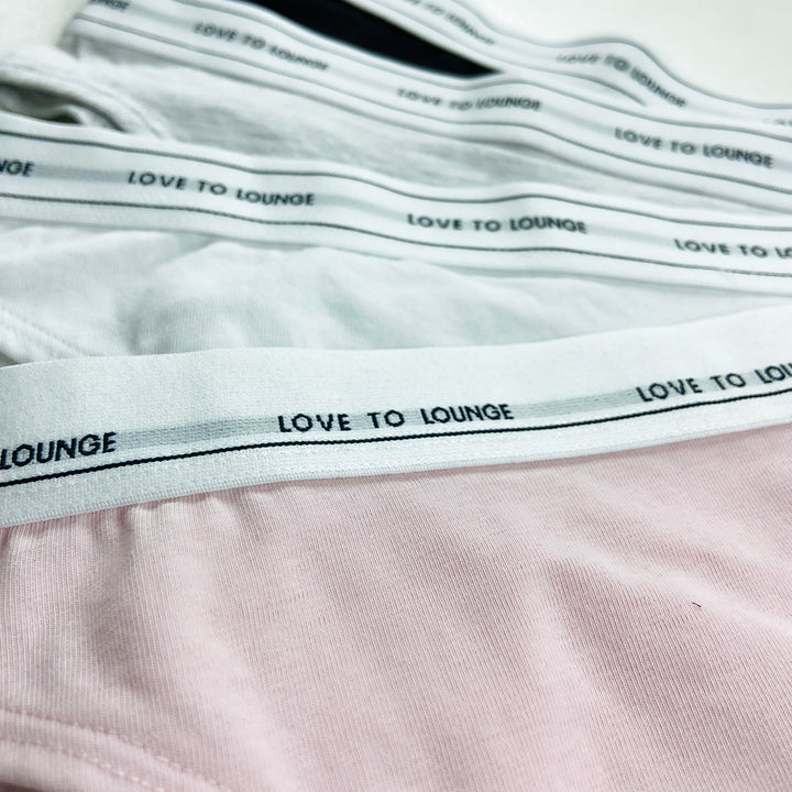 Women's Cotton Mid-Rise Brief Panty with Waistband