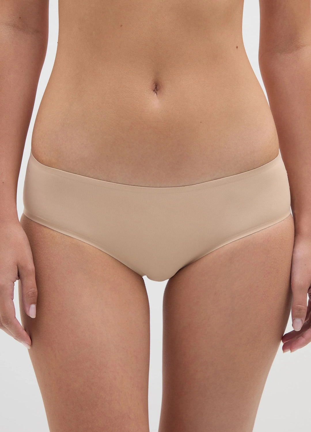 Womens Seamless Mid Rise Ultra Soft Invisible Panty