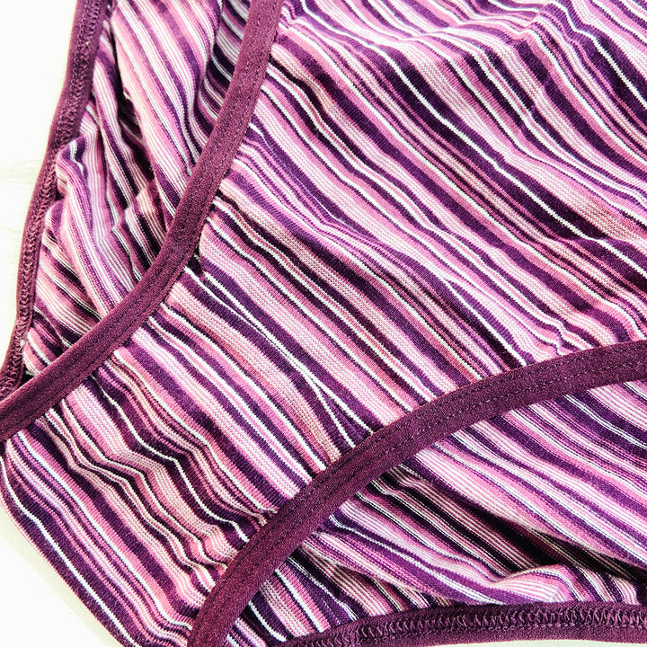 Pack of 4 Womens Classic Soft Cotton Mini Briefs Panty