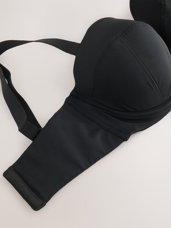 Womens Lightly Padded Strapless Multiway Underwired Bra