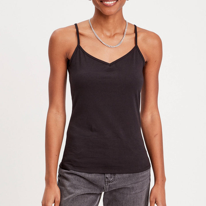 Ladies Basic Camisole Cotton Tank Top