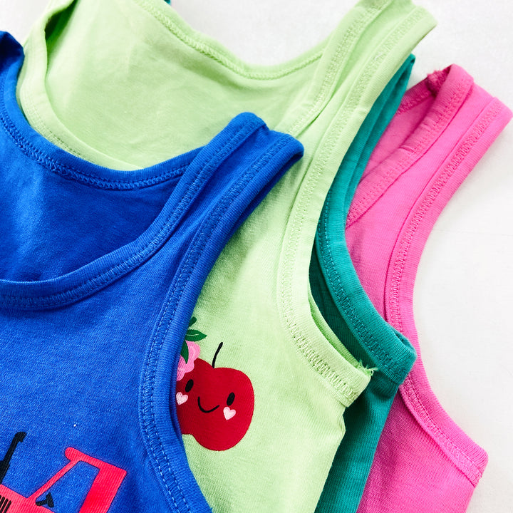 Kids Premium Soft Cotton Sleeveless Tank Top