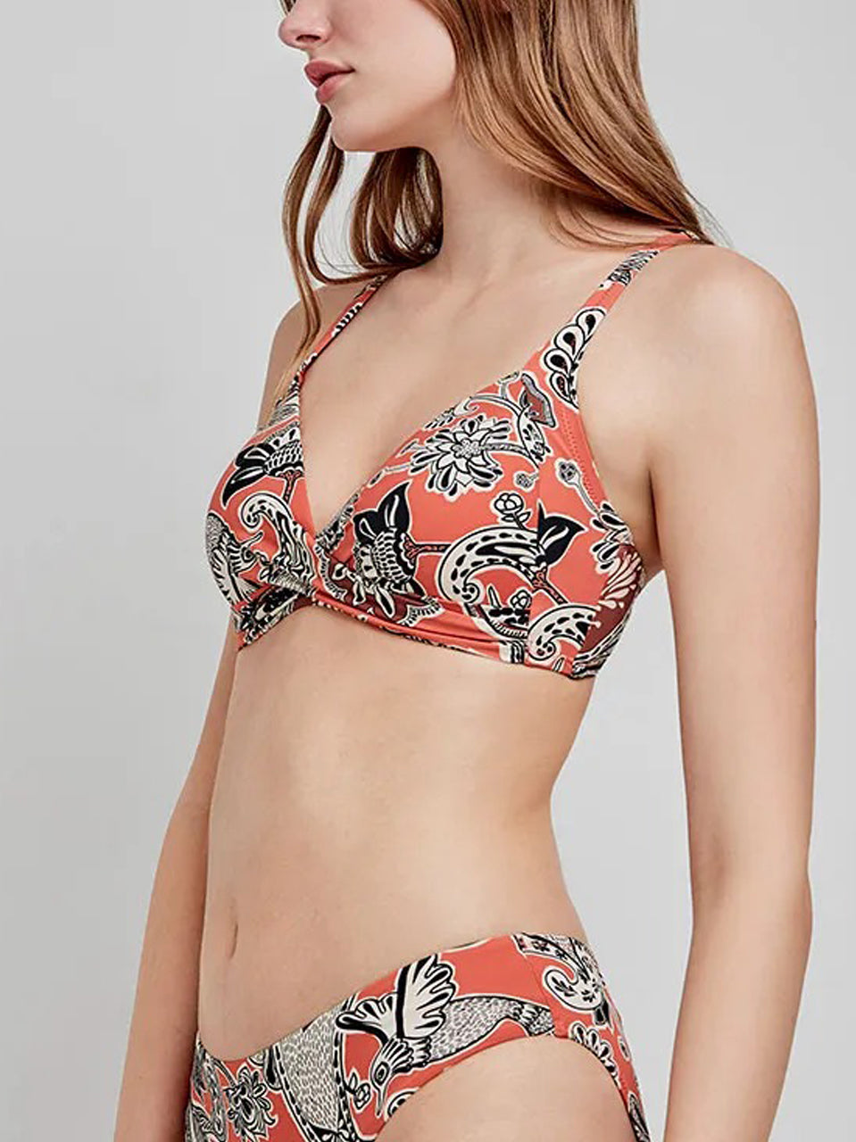 Womens Wireless Adjustable Straps Padded Bikini Bra
