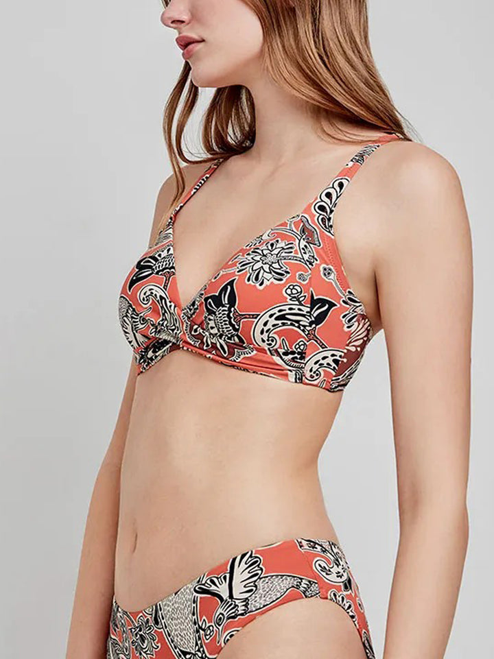 Womens Wireless Adjustable Straps Padded Bikini Bra