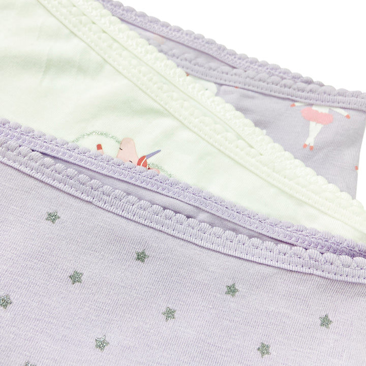 Pack of 3 Girls Premium Soft Cotton Boyshort Panties