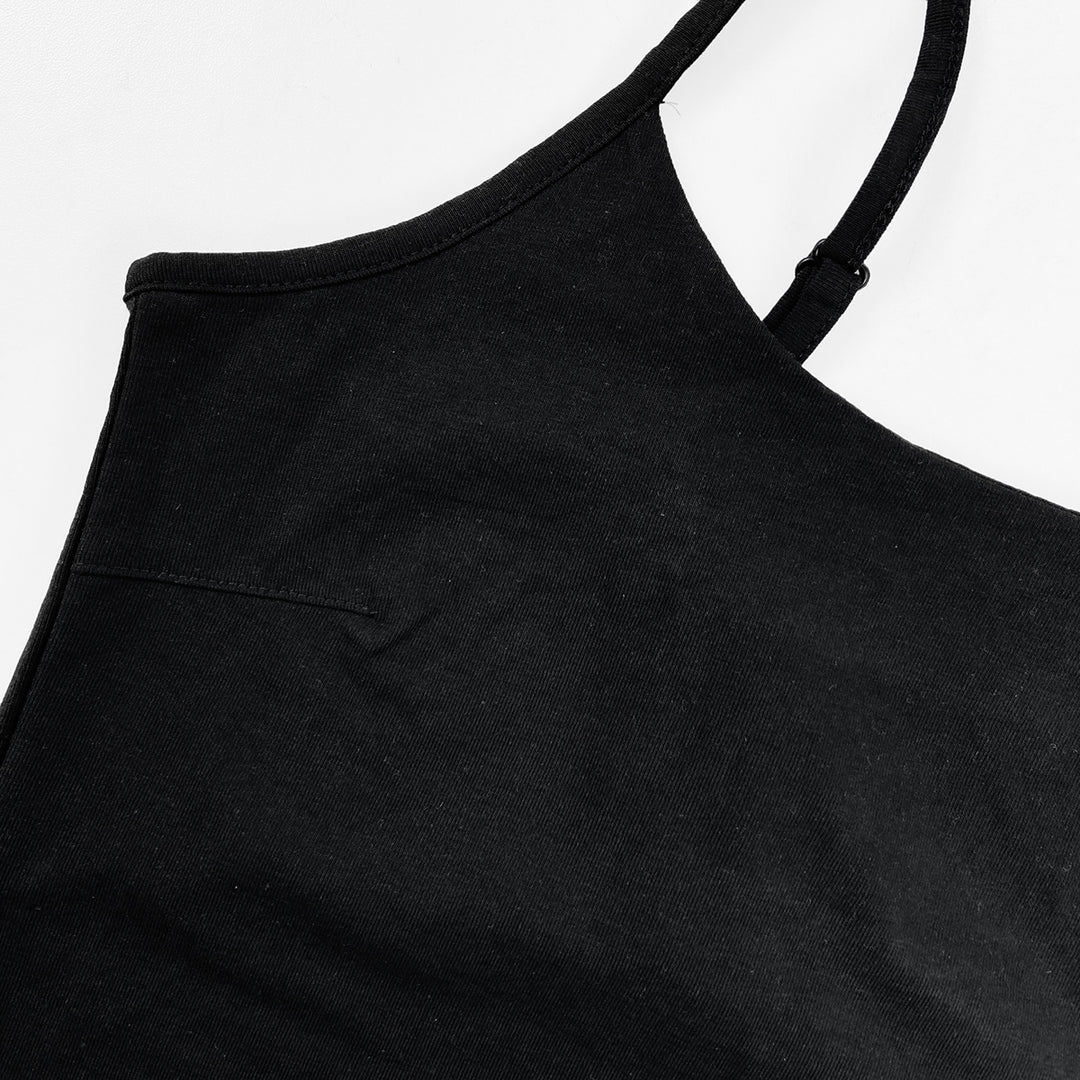 Womens Soft Cotton Adjustable Strap Camisole Tank Top