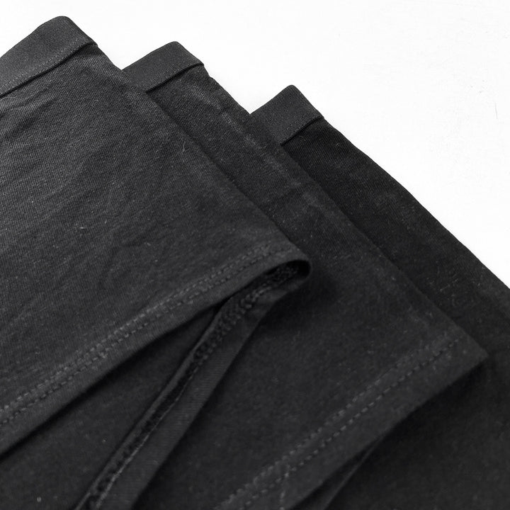 Pack of 3 Womens Cotton Full Coverage Boyshort Panty