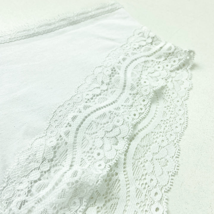 Pack of 3 Womens Premium Soft Stretch Fabric Floral Lace Panty