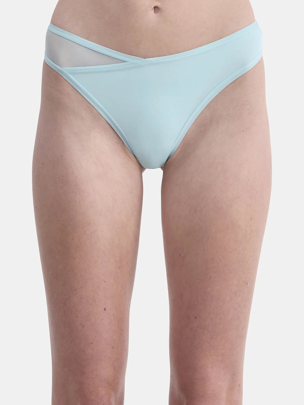 Pack of 4 Womens Micro Minimal Coverage Tag-Free Thong Panty