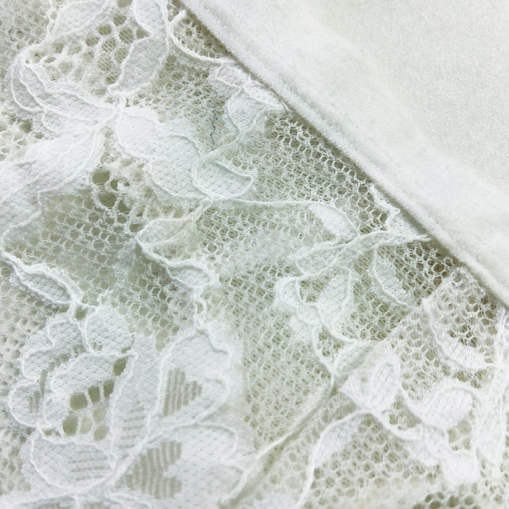 Ladies Mid Rise Lace Front Thong