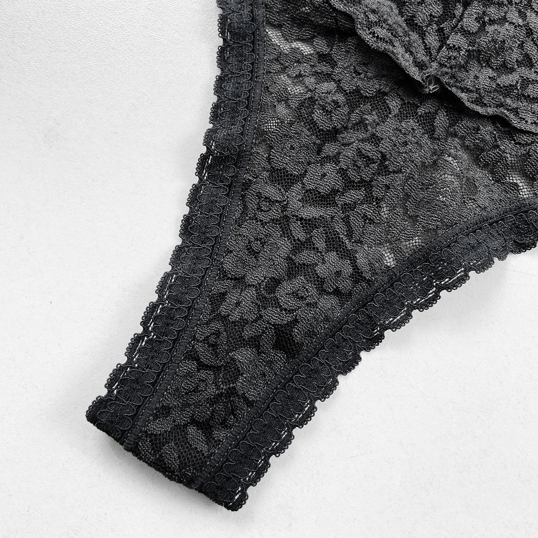 Ladies Premium Lace Thongs