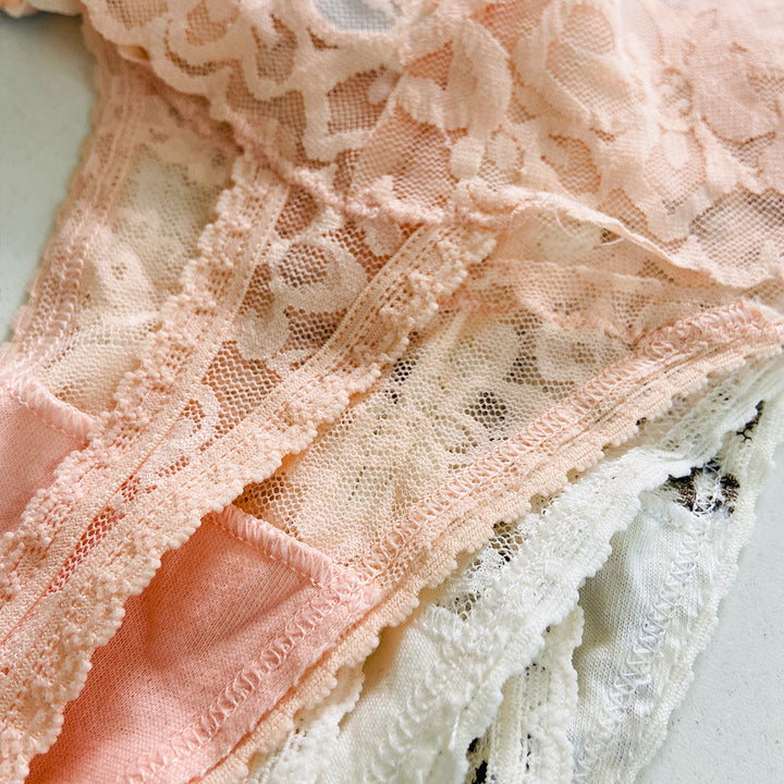 3pk Premium Lace Thongs