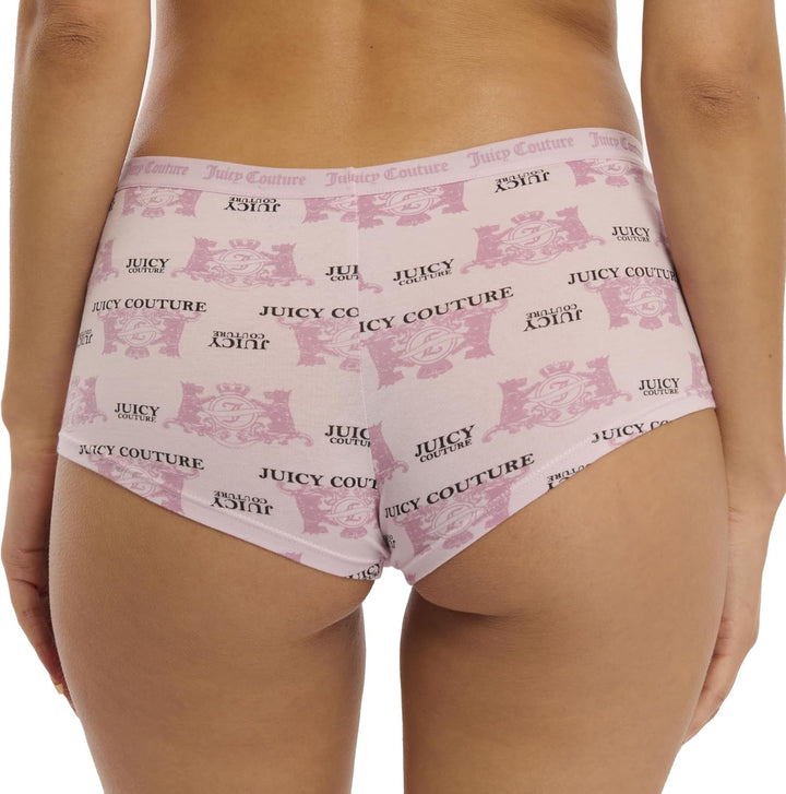 Womens 4 Pack Cotton Boyshort Brief Panty