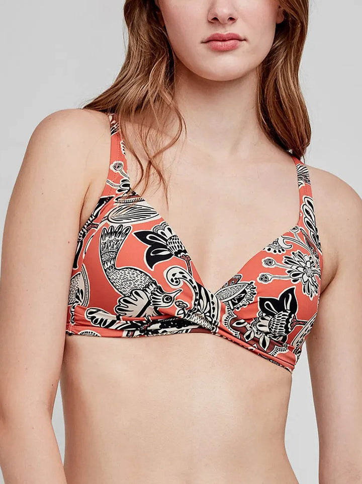 Womens Wireless Adjustable Straps Padded Bikini Bra