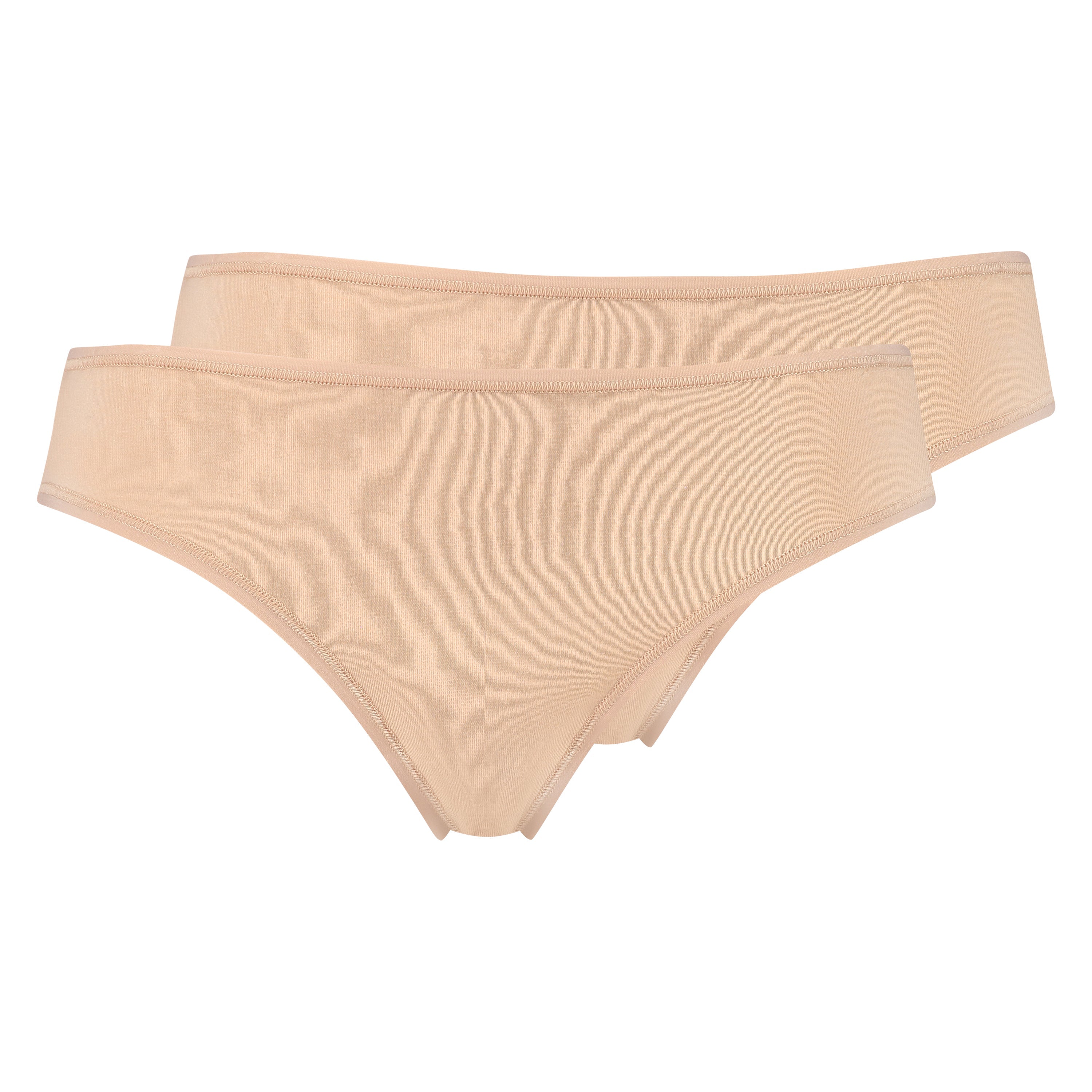 Pack of 3 Ladies Mid Rise Cotton Brief Panty