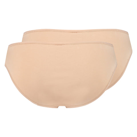 Pack of 3 Ladies Mid Rise Cotton Brief Panty