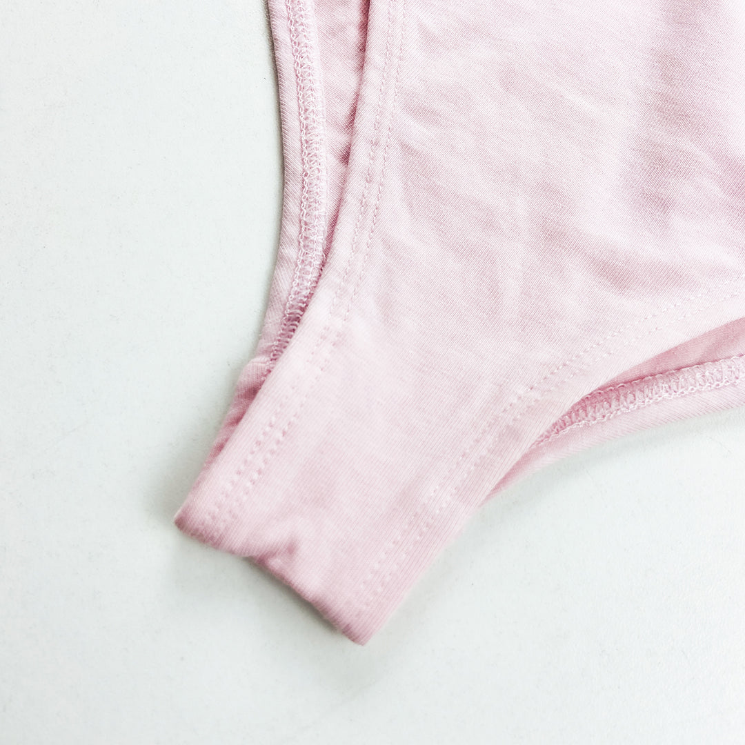 Women's Cotton Mid-Rise Brief Panty with Waistband