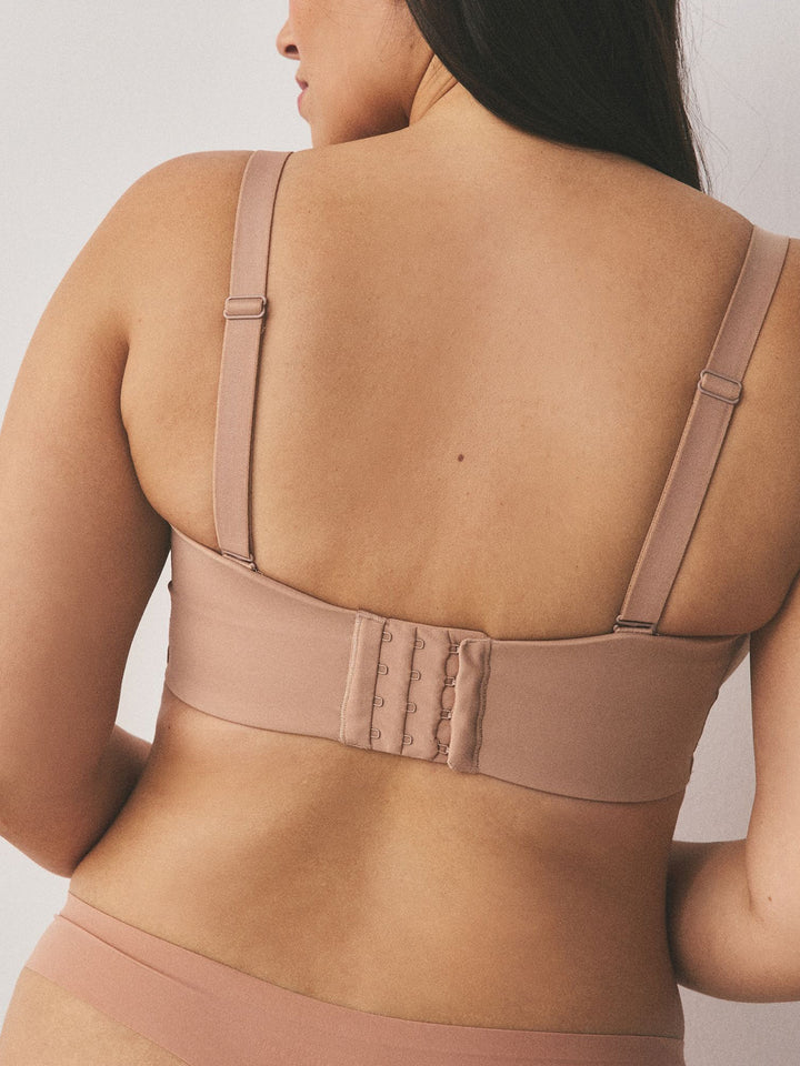 Womens Lightly Padded Strapless Multiway Underwired Bra