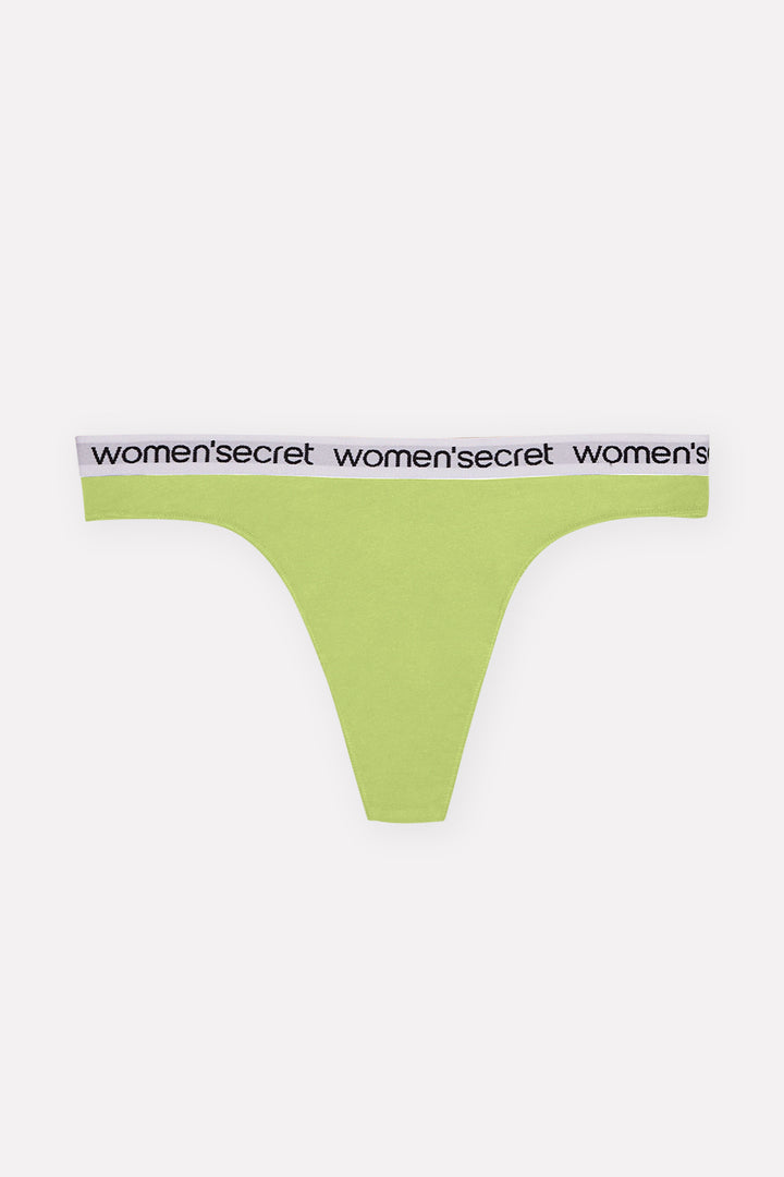 Women's Ultimate Comfort Breathable Cotton Thong Panty