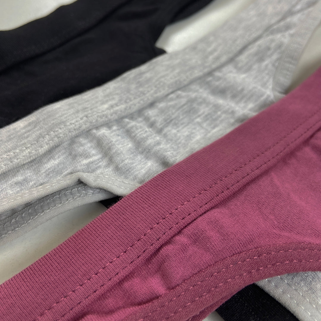 Pack of 3 Women's Cotton Thong Panties