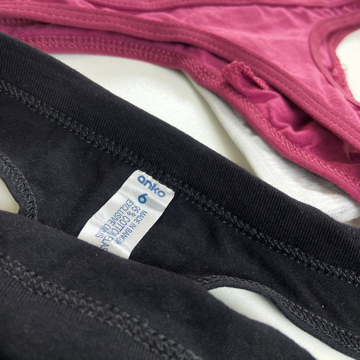 Pack of 3 Women's Cotton Thong Panties