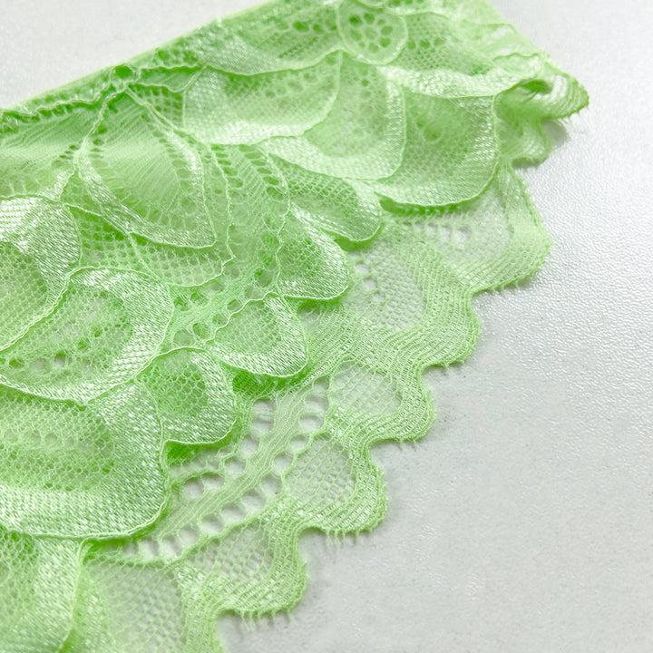 Ladies Mid Rise Brazilian Cut Mesh Brief Panty