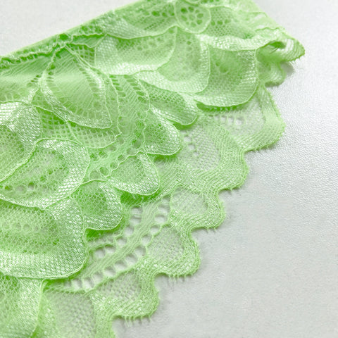 Ladies Mid Rise Brazilian Cut Mesh Brief Panty