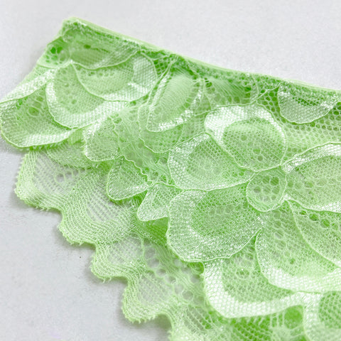 Ladies Mid Rise Brazilian Cut Mesh Brief Panty