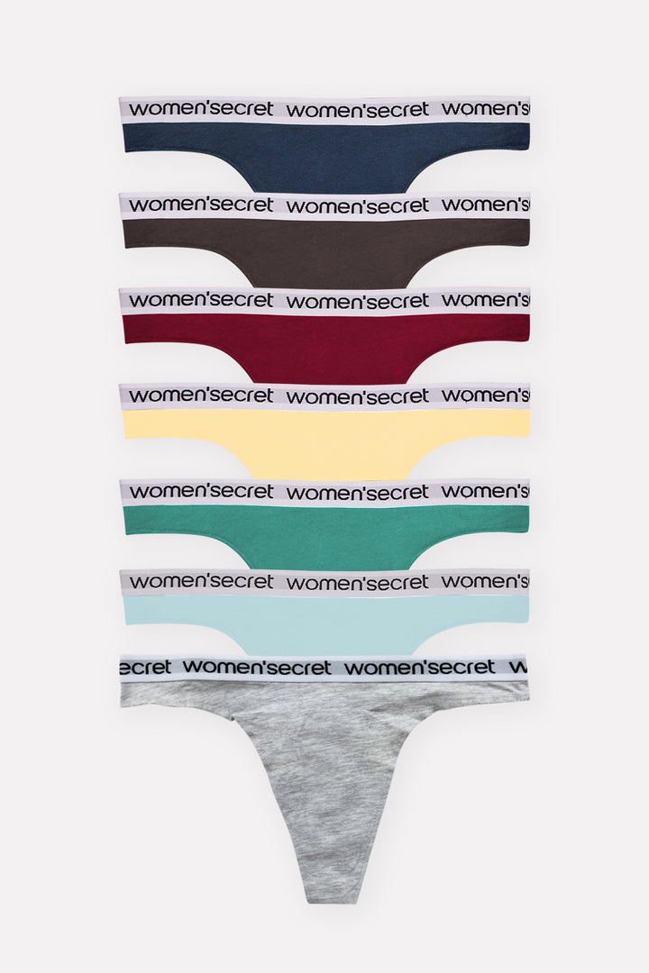 Women's Ultimate Comfort Breathable Cotton Thong Panty