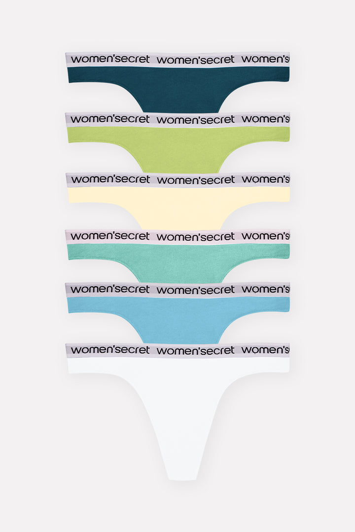 Women's Ultimate Comfort Breathable Cotton Thong Panty