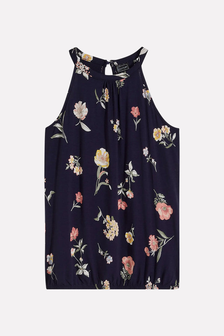 Ladies Sleeveless Floral Print Top