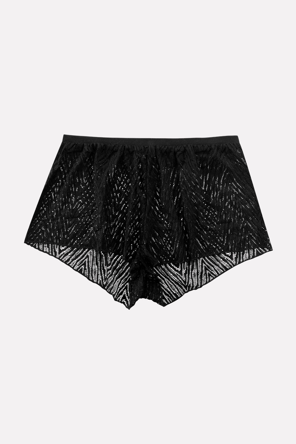 Ladies Premium Lace Mesh Boxer Shorts