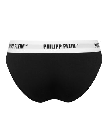 Womens Premium Logo Print Underwear Bikini Panties