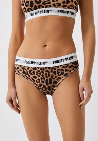 Womens Premium Logo Print Underwear Bikini Panties