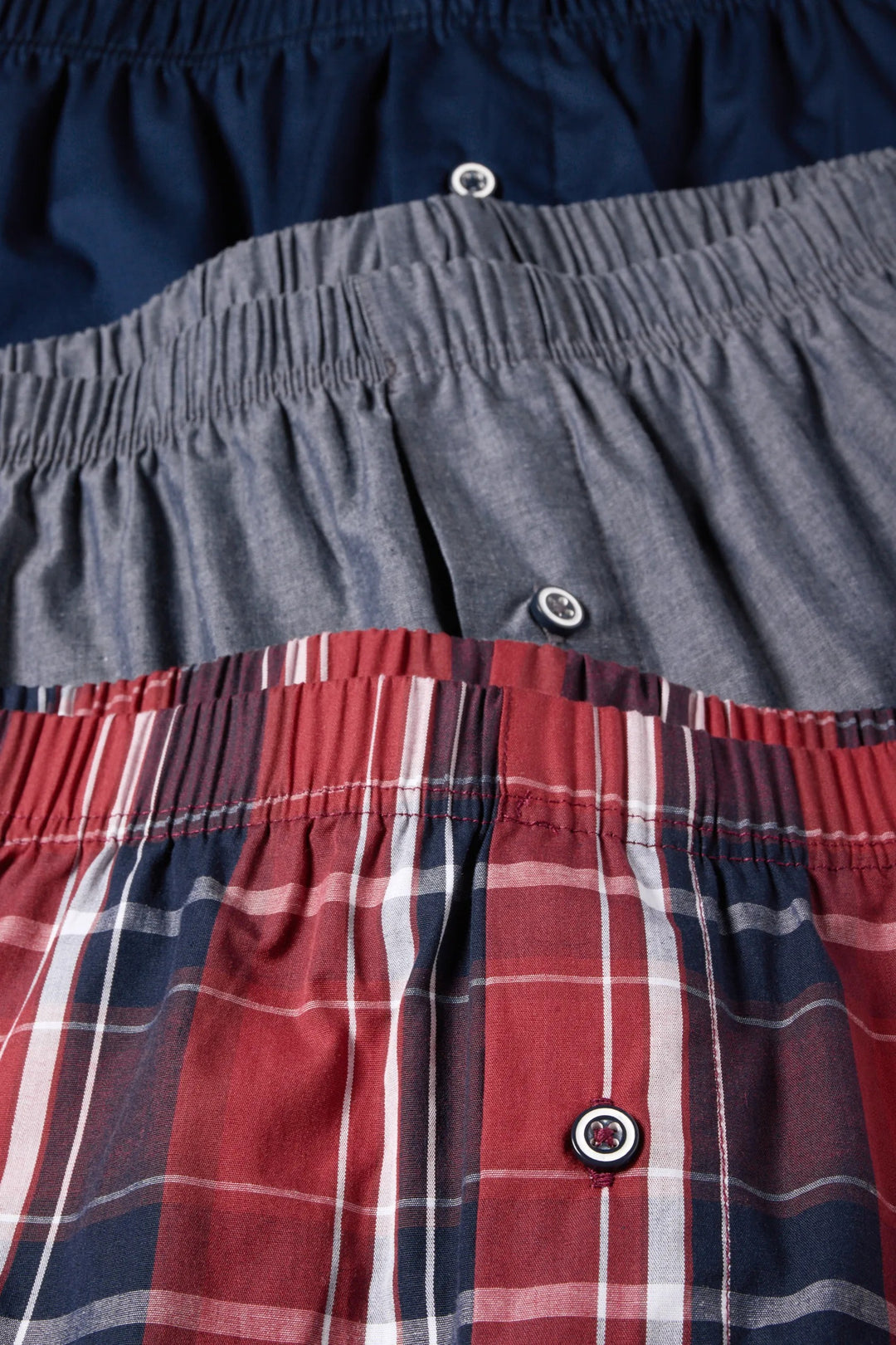 Boys Premium Organic Cotton Woven Boxer Shorts