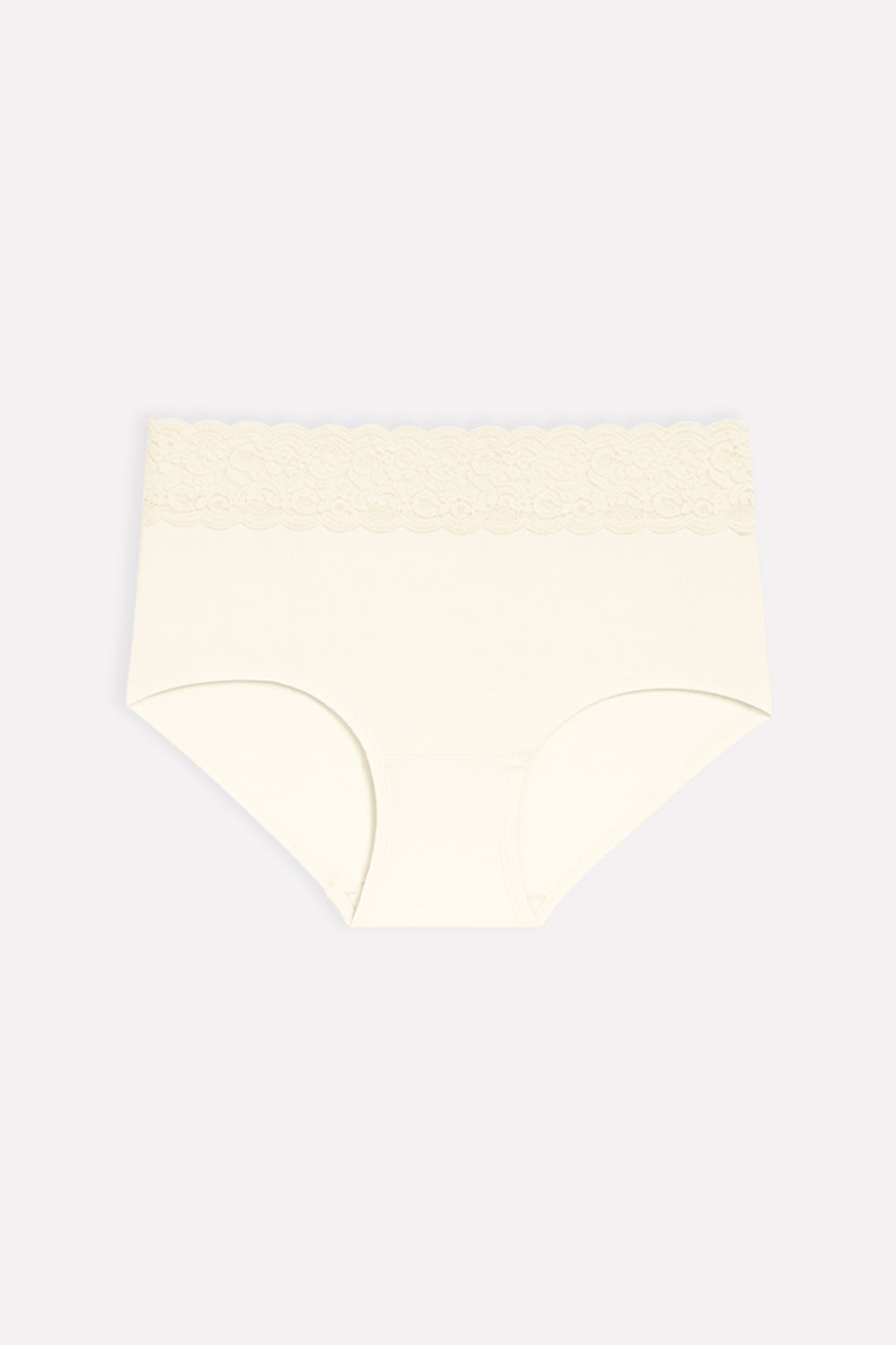Womens Mid Waist Hipster Lace Brief Panty