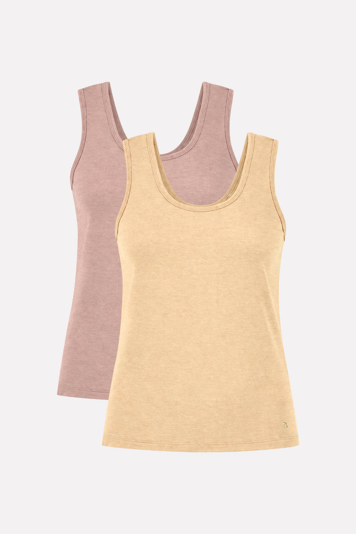 Womens Soft Stretch Fleece Sleeveless Camisole Tank Top