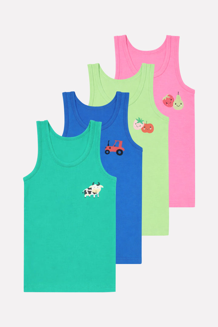 Kids Premium Soft Cotton Sleeveless Tank Top