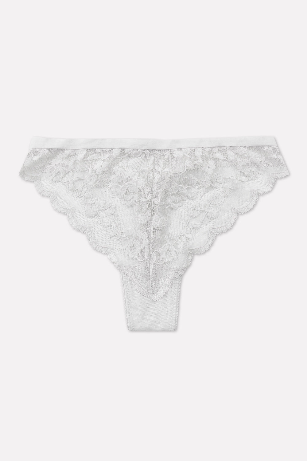 Ladies Mid Rise Lace Front Thong