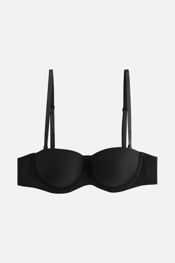 Womens Push-Up Strapless Multiway Padded Underwired Bra