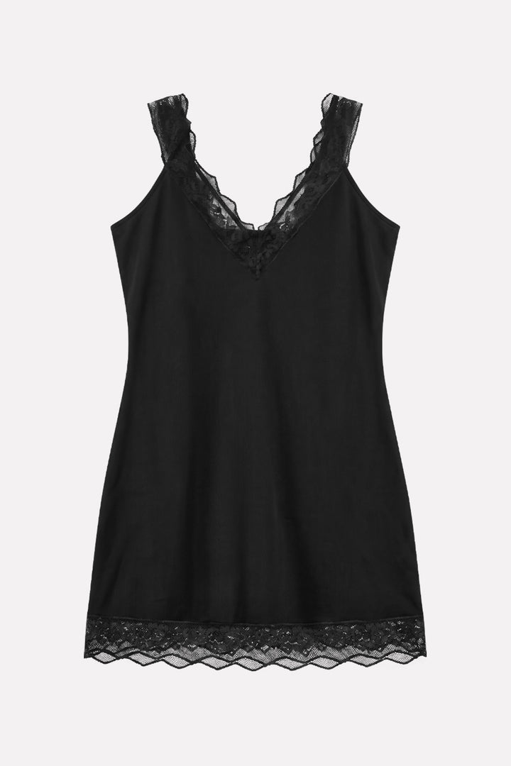 Women’s Stretch Lace Trim V-Neck Camisole Top