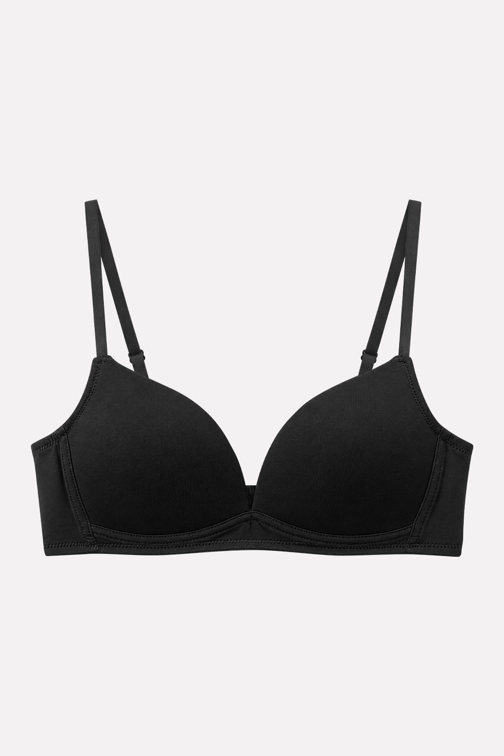 Womens Adjustable Straps Padded T-Shirt Bra