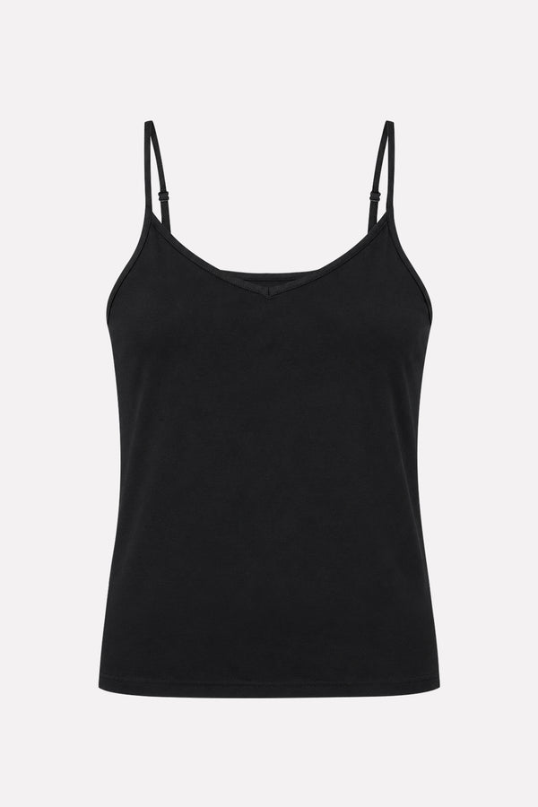Women's Soft Cotton Camisole with Adjustable Straps